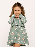 *Платье "Маркиза" Светлый Хаки арт. дк191сх
